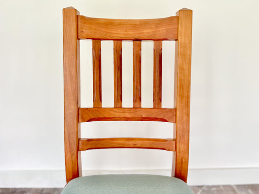 Cottage Side Chair with Upholstered Slip Seat