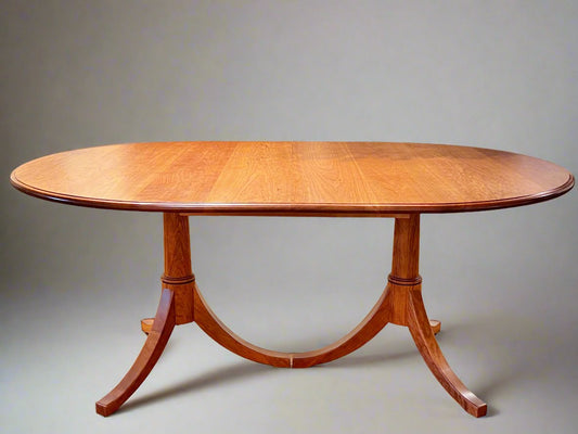 Cherry Johs's Extending Pedestal Table